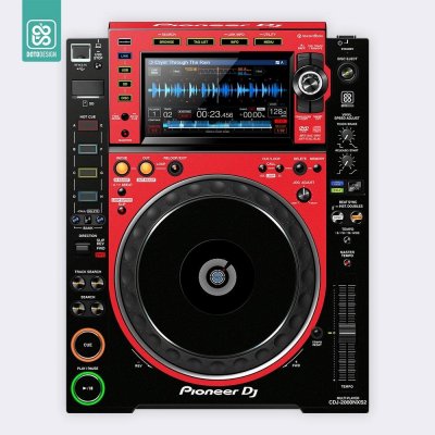 Doto Design Skin CDJ 2000 NXS2 COLORS Red – Zboží Živě