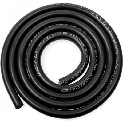 GForce Kabel se silikonovou izolací Powerflex 8AWG černý 1 m – Zboží Mobilmania