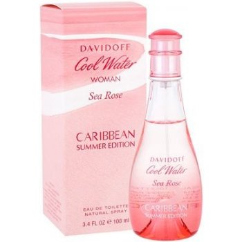 Davidoff Cool Water Woman Sea Rose Caribbean Summer Edition toaletní voda dámská 100 ml