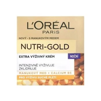 L'Oréal Nutri-Gold Extra výživný noční krém 50 ml