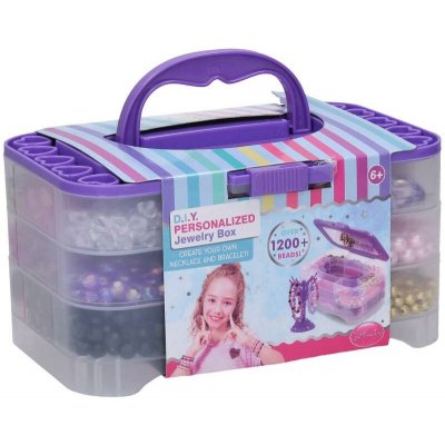 Tvorba náramků sada korálků v krabičce – Sleviste.cz