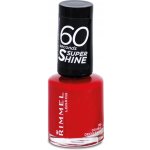 Rimmel London 60 Seconds Super Shine Nail Polish 310 Double Decker Red 8 ml – Zbozi.Blesk.cz