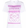 Dámská Trička LOEWE Logo Pink White
