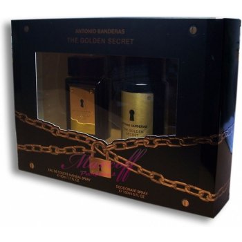 Antonio Banderas The Golden Secret EDT 50 ml + deospray 150 ml dárková sada