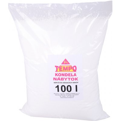 Kondela Náplň do sedacích vaků EPS polystyrénové kuličky balení 100 l