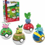 Mega Bloks Pokémoni Typ Travní s Pokébally 118 ks – Sleviste.cz