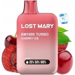 Elf Bar Lost Mary BM1000 Turbo Cherry Ice 20 mg 1000 potáhnutí – Zboží Dáma