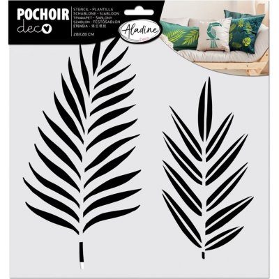 Aladine Šablona 28x28 cm Traviny – Hledejceny.cz