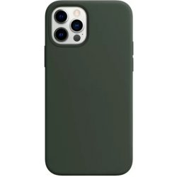 Pouzdro Vennus Silicone Lite iPhone 13 - Tmavě zelené