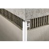 Podlahová lišta Progres Profiles Projolly Eco lišta rohová PVC ivory PJE0606