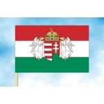 LIBEA, s.r.o. Uherské království vlajka z let 1867-1918 Rozměr: 30×45 cm, Uchycení: Návlek na žerď – Hledejceny.cz