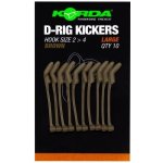 Korda Rovnátka Kickers D Rig Brown L 10 ks – Zboží Dáma