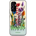 Pouzdro Mobiwear Glossy Samsung Galaxy A54 5G - G015G Barevné květinky – Zboží Mobilmania