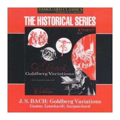 Johann Sebastian Bach - The Goldberg Vatiations CD – Hledejceny.cz