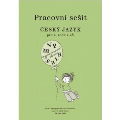 Pracovní sešit Český jazyk pro 4. ročník ZŠ – Zboží Mobilmania