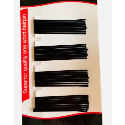 Sponka do vlasů pinetka černá 36ks – Zboží Dáma