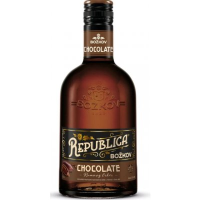 Božkov Republica Chocolate 33% 0,5 l (holá láhev) – Zboží Dáma