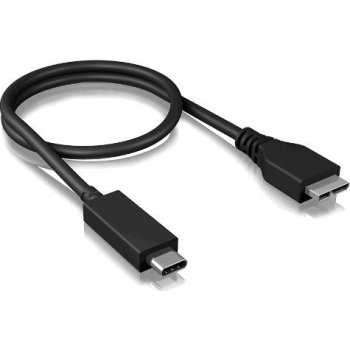 IcyBox IB-CB001a USB 3.1 Gen2 C M - Micro B 10pin male, 0,5m