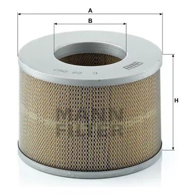 MANN FILTER Vzduchový filtr C 22 267 – Hledejceny.cz
