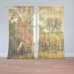 Sablio Záclony Žirafy: 2ks 150x250cm – Hledejceny.cz