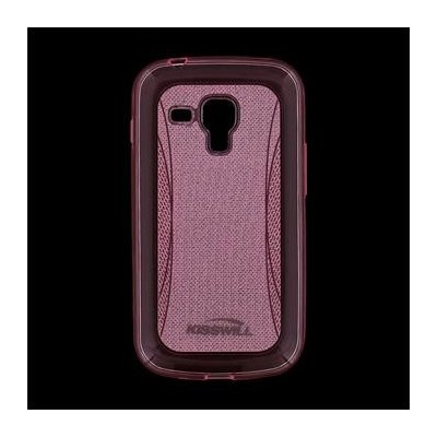 Pouzdro Kisswill TPU Shine Samsung S7580 Galaxy Trend růžové