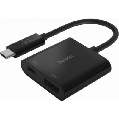 Belkin USB-C na HDMI-Adapter 60W PD, cerna AVC002btBK – Hledejceny.cz