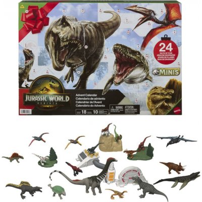 Mattel Jurassic World Adventní kalendář 2025 JGB67 – Zboží Dáma