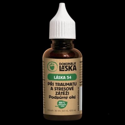 Dokonalá Láska 54 Při traumatu a stresové zátěži podpůrný olej 50 ml – HobbyKompas.cz