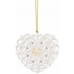 Villeroy & Boch 14-8675-4352 Vánoční ozdoba Christmas Classics 2025 srdce – Hledejceny.cz