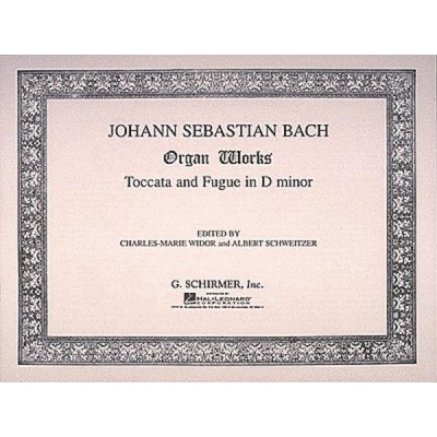 J.S. Bach Toccata And Fugue In D Minor noty na varhany – Hledejceny.cz