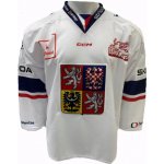 Český hokej Dres CCM ČR 2024 Originál reklama WHT – Zboží Dáma
