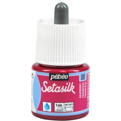 Pébéo Barva na hedvábí Setasilk 45 ml růžová malinová 08 – Zboží Dáma