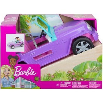 Mattel GHT35 Barbie plážový kabriolet Barbie panenka a Ken