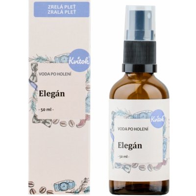Kvitok voda po holení Elegán 50 ml – Zboží Mobilmania
