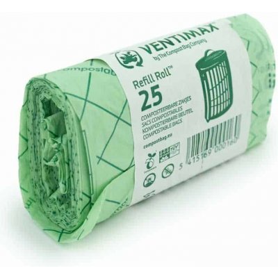 Compost Bag Company Kompostovatelné sáčky Refill Rolls™ o objemu 7l, 25ks – Zboží Mobilmania