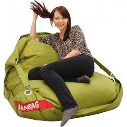 BeanBag Comfort 189 x 140 cm s popruhy green frog