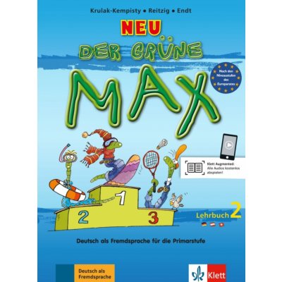 DER GRÜNE MAX NEU 2 LEHRBUCH - KRULAK, KEMPISTY, E., REITZIG... – Zboží Mobilmania