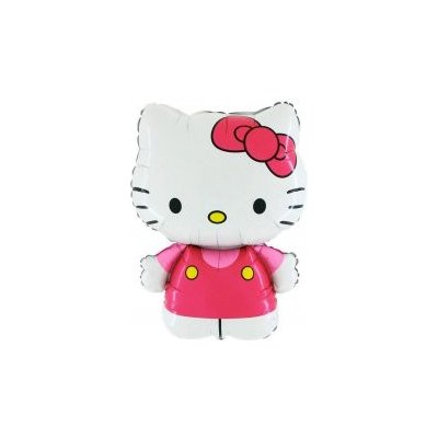 GRABO MINI Hello Kitty růžová 14 35cm fóliový balónek nafukovací