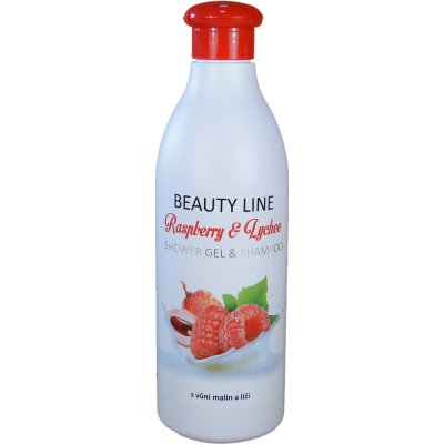 Beauty line sprchový gel Raspberry & Lychee 500 ml
