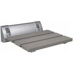 Aqualine AE236GR RAVO skládací sedátko do sprchy 32x32,5cm, WPC, šedé – Hledejceny.cz