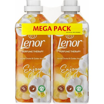 Lenor Vanilla Orchid & Gold Amber orchidej, vanilka a jantar aviváž 2 x 37 PD – Zbozi.Blesk.cz