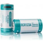Keeppower 1000 mAh 3V USB-C RCR123A – Zboží Živě