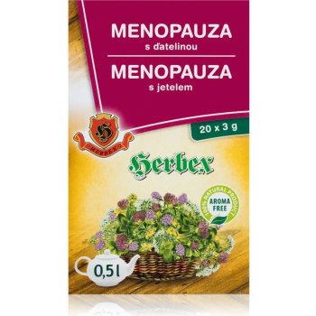 Herbex Menopauza s jetelem 20 x 3 g