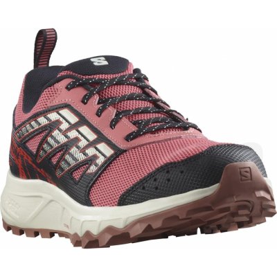 Salomon trekingová obuv Wander L47153400 Tea Rose/Vanilla Ice/Fiery Red – Hledejceny.cz