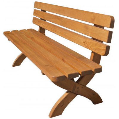 Rojaplast STRONG MASIV zahradní lavice dřevěná - 180 cm