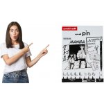Uni pin sada Manga dárkový box 8 linerů + shalaki mikrotužka mix barev – Zbozi.Blesk.cz