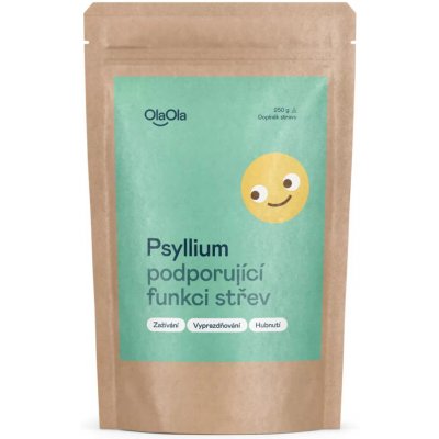 OlaOla Psyllium podporující funkci střev 250 g – Hledejceny.cz
