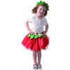 Dětský karnevalový kostým jahoda
