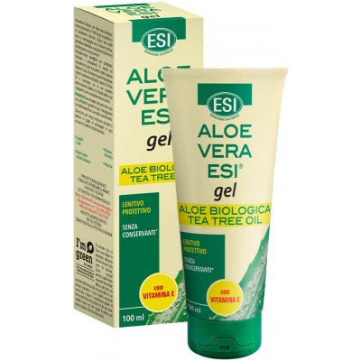 ESI Aloe Vera gel s vitamínem E a Tea Tree olejem 100 ml