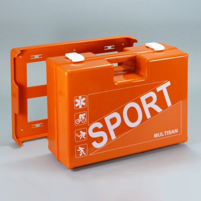 VMBal lékárnička Sport bez náplně oranžový plastový kufřík první pomoci